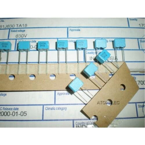 10pcs RIFA 220pF/630V EVOX PFR MKP Film Capacitors