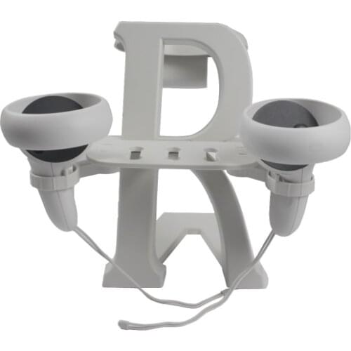 Vr Stand Headset Display Holder Station For Oculus Quest 2 VR Headset Press Controllers Accessories For Oculus Rift S Quest 1/2