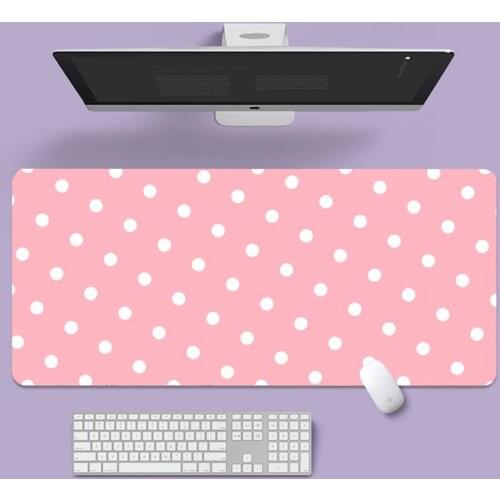 Pink Beautiful Rubber Mouse Durable Desktop Mousepad Large gaming laptop XL non-slip rubber office computer mouse pad