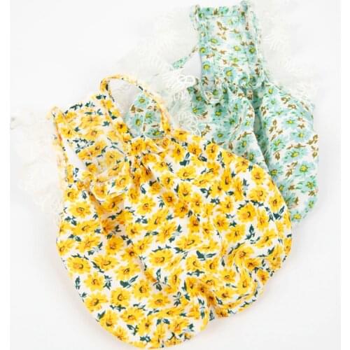 XXS XS Puppy Doggie Cat Small Dog Clothes Summer Dog Dress Skirt Chihuahua Yorkshire Pomeranian Poodle Pet Clothing Dresses