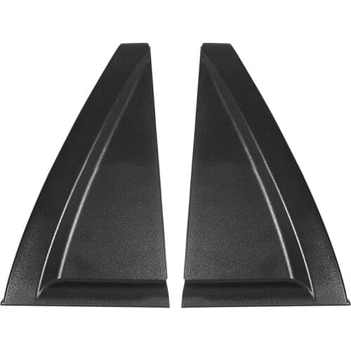 1 Set Car Rear Door Outside Delta Moldings LH RH for Kia New Sportage 2006-2010 Car Rear Triangle Trim Strip Triangle Cover Kits