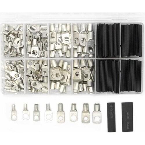 240pcs Peephole terminal copper ring terminal SC battery welding connector