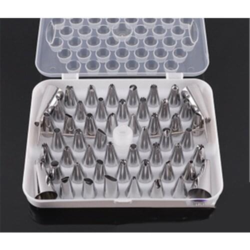 26 PCS/Set Silicone Pastry Bag Tips Kitchen DIY Icing Piping Cream Reusable Pastry Bags Nozzle Set Cake Decorating Tools