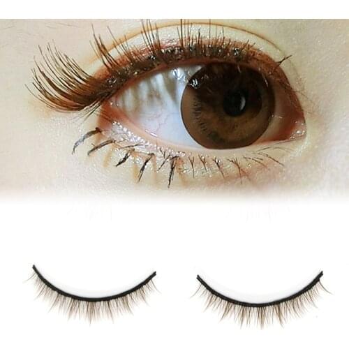 5 Pairs 3D Mink Lashes Natural Cross False Eyelashes Short Messy Makeup Fake Eye Lashes Extension Make Up Beauty Tools Maquiagem