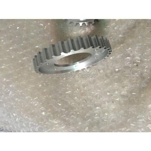 No flange 30T XL type aluminum timing belt pulley