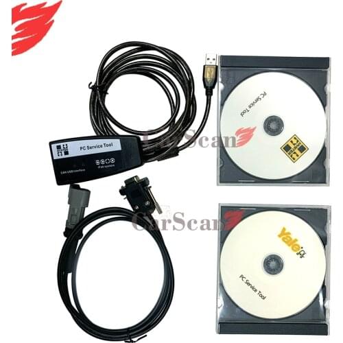 Auto diagnosis scanner for hyster yale forklift truck diagnostic scanner Yale PC Service auto Tool Ifak CAN USB Interface
