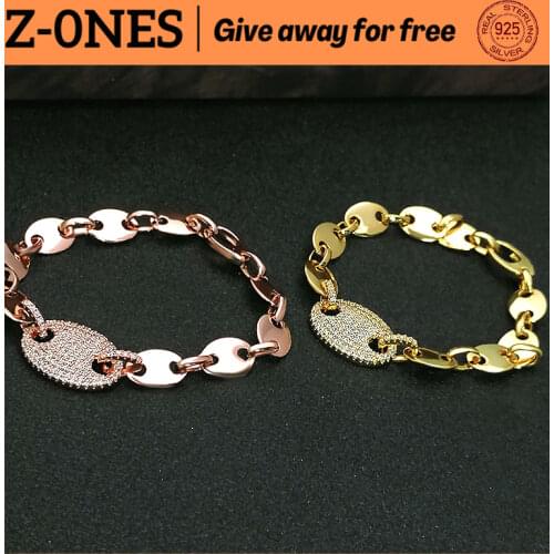 S925 Silver 1:1 Sailor Bracelet Gold Rose Gold Ladies Luxury Brand Monaco Jewelry Lover Gift