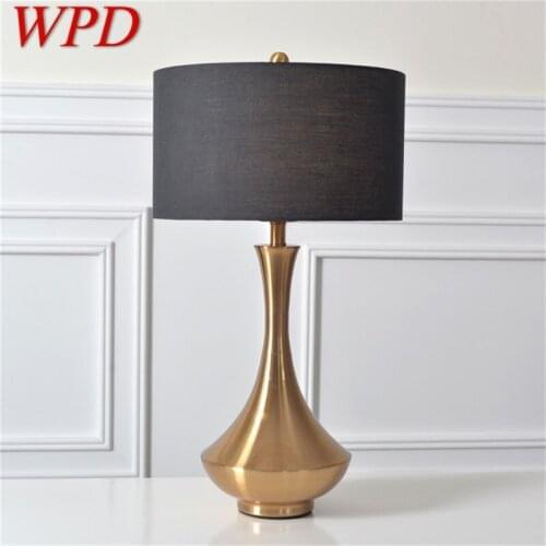WPD Bronze Table Lamp Contemporary LED Creative Decorative Desk Lights for Home Bedside