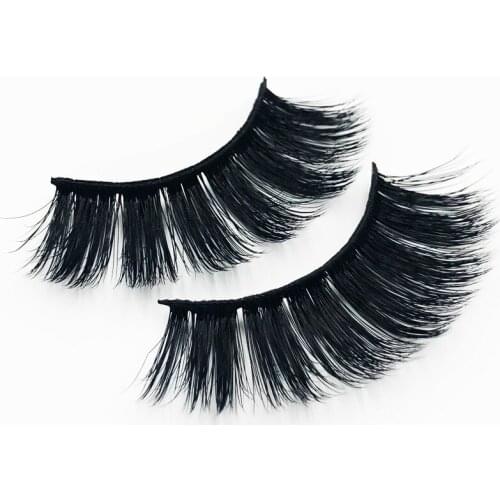Flash girl FG 013 1pair 3D mink long Full Strip false Eyelashes