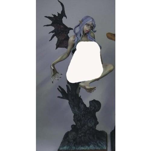 Garage Kit Unpainted Garage Resin Model Kit SUCCUBUS Resin Figure Kit