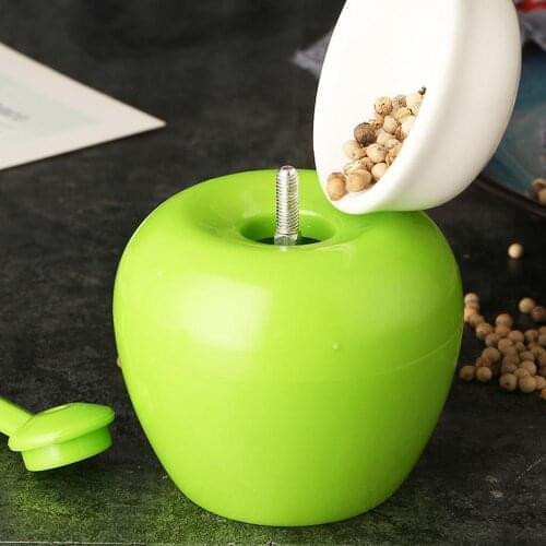 Manual Plastic Pepper Grinder Fruit Shape Grinder Coffee Grinder Seasoning Pot Family Travel Kitchen Supplies Tools