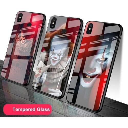 Stephen Kings It Tempered Glass Phone Case For Redmi Note 5 6 7 8 9 Pro Note8T Note9S Redmi8 9 Cover Shell