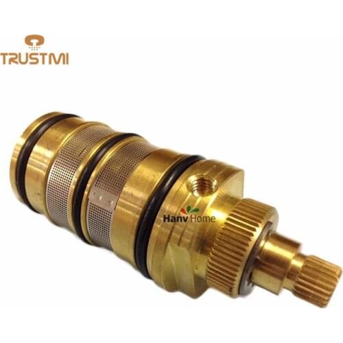 AOAdjust The Mixing Water Temperature Bath Shower Thermostatic Cartridge & Handlekit For Bath Mixer Tap Taps Mixing Valve