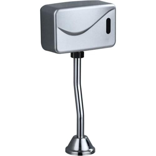 Bathroom Toilet Automatic Electric Urinal Flush Valve Sensor Infrared Touchless Exposed Wall Mount DC 6V Accessories