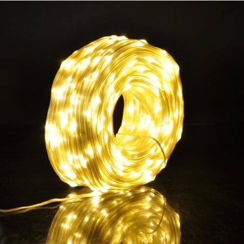 Waterproof Strip Light Led String Light Christmas Light Garland Holiday Fairy Wedding Party Home Decoration Outdoor Garden Decor