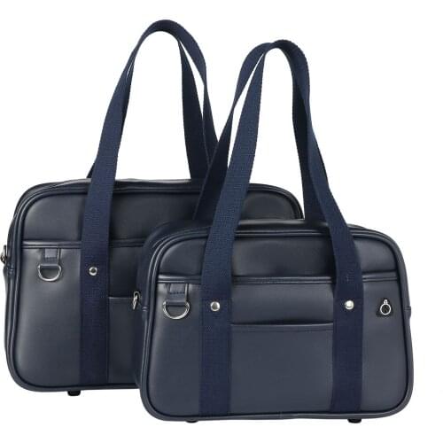 Japanese Student Bags Handbags High College Students JK Uniform Bag Shoulder Bags Messenger Bags PU Leather for Women Men