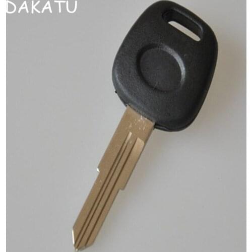 DAKATU With LOGO Left Blade Replacement FOB Case For Chevrolet Spark Epica Transponder Key Shell