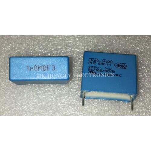 20PCS PHE840M X2 1.0UF 105 275V P=22.5MM Film Capacitor