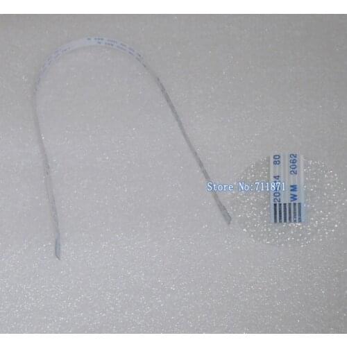 300mm Type A 1.0 Pitch 6P Flexible Flat Cable LCD LED 6P 1.0mm Pitch FFC Cable Line Spacing 1.0mm 6 Pin soft ribbon Line Cable