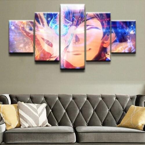 5 Pieces Anime Poster Leonardo Watch Wall Art Painting Canvas Printed Pictures Home Decor For Living Room Modular Modern Artwork