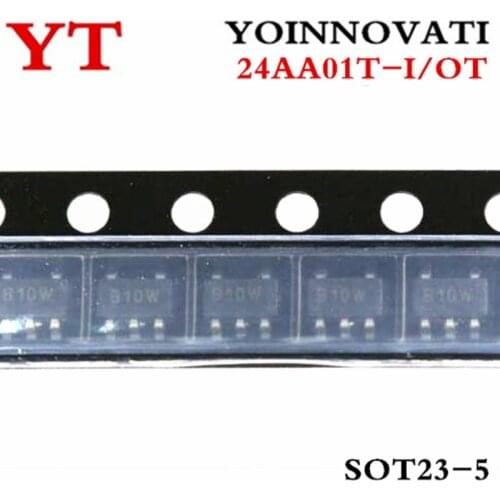 5pcs/lot 24AA01T-I/OT 24AA01T 24AA01 SOT23-5 IC new and original