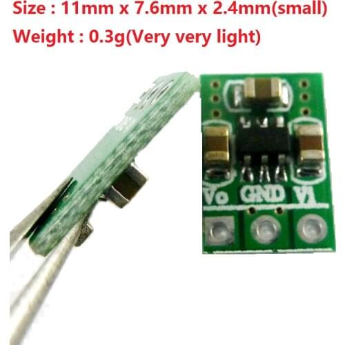 5x 2-5V to 3.3V Low Noise Regulated Charge Pump Step-Down & Step-Up Boost Buck DC-DC Converter