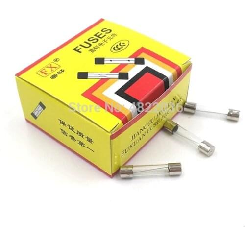 6*30MM GLASS Quick Blow FUSE 6*30 Fast Blow insurance tube 6X300MM 250V 0.5A 1A 2A 3A 4A 5A 6A 8A 10A 12A 15A 20A 25A 30A