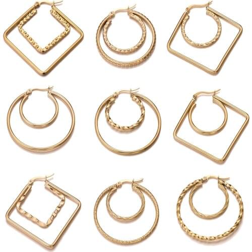 Женские золотые кольца Aiovlo China At AliExpress