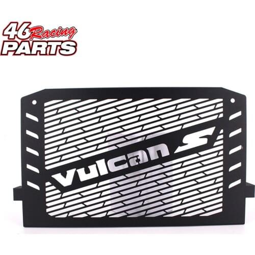 Black Motorcycle Accessories Radiator Guard Protector Grille Grill Cover For Kawasaki VULCAN S 15-16 VULCAN 650 Free shipping