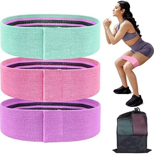 Resistance Bands Fitness Booty Resistance Hip Circle Fabric Rubber Expander Elastic Band for Home Gym Workout Exercise Equipment