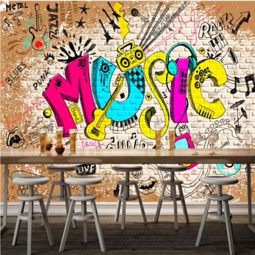 Photo wallpaper stereo wallpaperc background wall mural custom KTV bar hotel high quality wallpaper