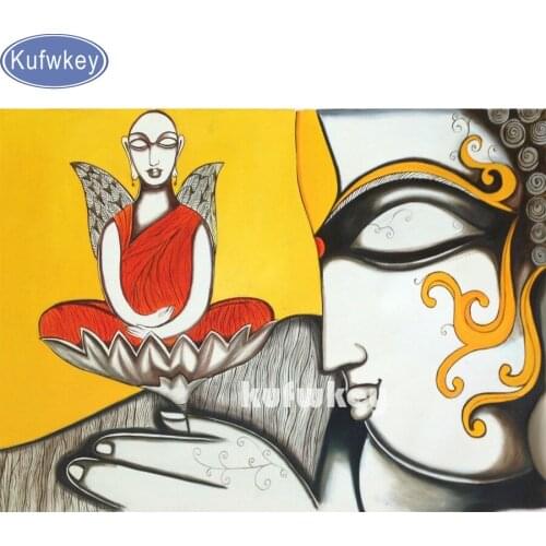 Indian Buddhist Spiritual Decor Painting Diamond Embroidery,Full,DIY,Diamond Painting,Cross Stitch,Diamond Mosaic,Bead,Picture