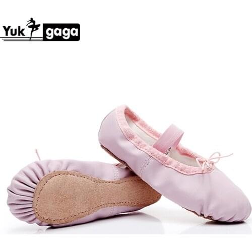 Quality PU Body Shaping Training Flip Flops Yoga Gym Belly Ballet Dance Shoes Children Girls Woman