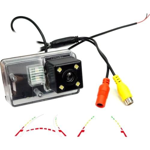 Hd Dynamic trajectory camera Rear view for Peugeot 206 207 5008 407 307 307SM Citroen CL4 Xsara Picasso Partner Tepee