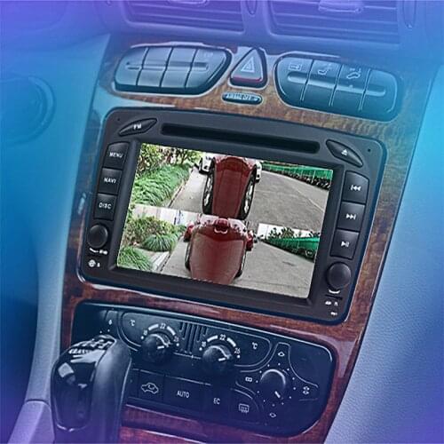 Zhi Dao 6 camera Connect to the car central control screen blind spot visible system 4 split picture