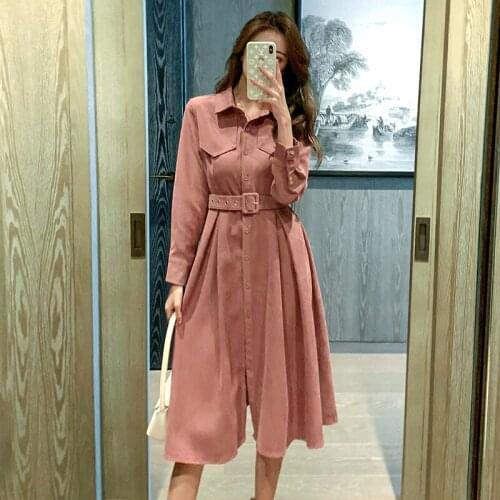 Fashionable Shirt Dresses LLZACOOSH China