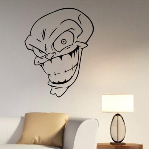 The Mask Movie Wall Art Decal Vinyl Sticker Comics Hero Decorations for Home Housewares Living Room Bedroom Office A12-004