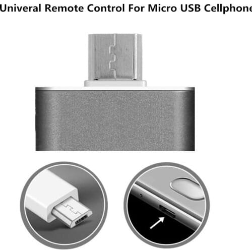 Micro USB Smart App Control Mobile Phone Remote Control Wireless Infrared Appliances Adapter For Air Conditioner TV DVD