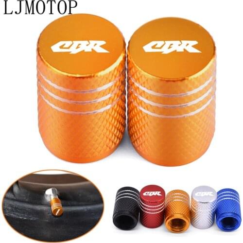 Motorcycle Accessorie Wheel Tire Valve Stem Caps CNC Airtight Covers For Honda CB400SF CBR650R CB 650 125 R CBR900RR XADV 750