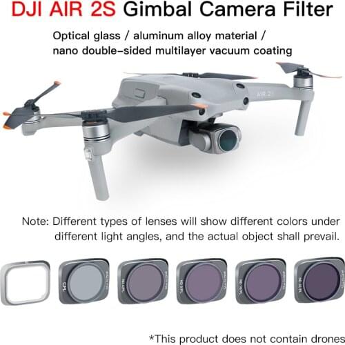 Filter Set UV/CPL8/16/32ND-PL Advanced Edition Filter Polarization Reducer Effect for DJI Mavic Air 2S