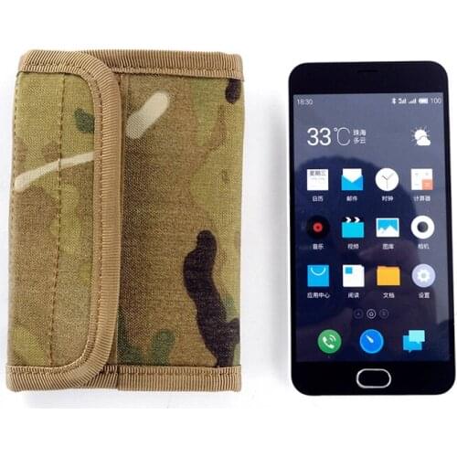 Outdoor Tactical Velcro Protable Camouflage Wallet MP Waterproof Wallet Outdoor Multifunctional Sub-bag Men Factory Wholesale