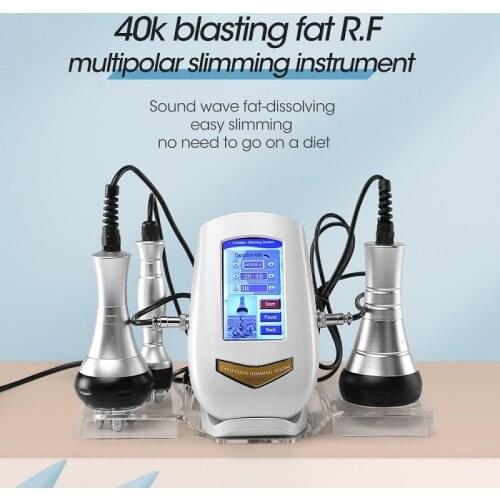 Body Slimming 40K Cavitation Ultrasonic Weight Loss Skin Rejuvenation Beauty Machine Multipolar RF Skin Tighten Anti-wrinkle