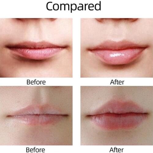 Y1UF 4ml Moisturizing Lip Plumper Serum Natural Plant Extract Lips Enhancer Reduce Fine Lines Relieve Dryness Care Eliminate