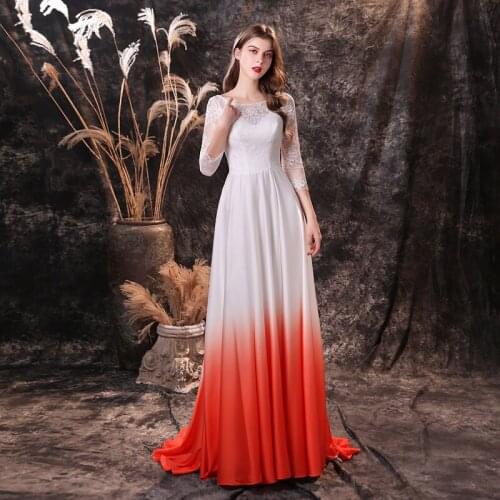 Milomi.cp custom European and American 2021 new color blocking long sleeve covered arm long dress long Korean dress