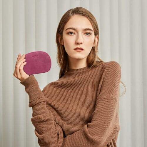 2021 NEW Fashion Mini Handbag Cowhide Coin Purse Women Small Wallet Card Holder Hig-Quality Genuine Leather Bag Lovers‘ Gift