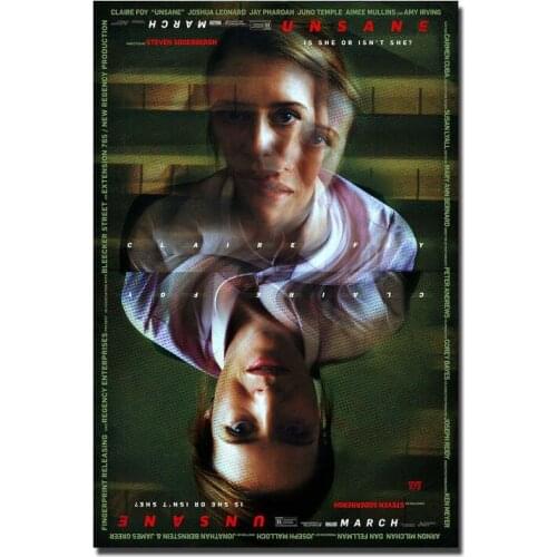 D0174 Unsane Movie 2018 Steven Soderbergh Horror Silk Fabric Poster Art Decor Indoor Painting Gift