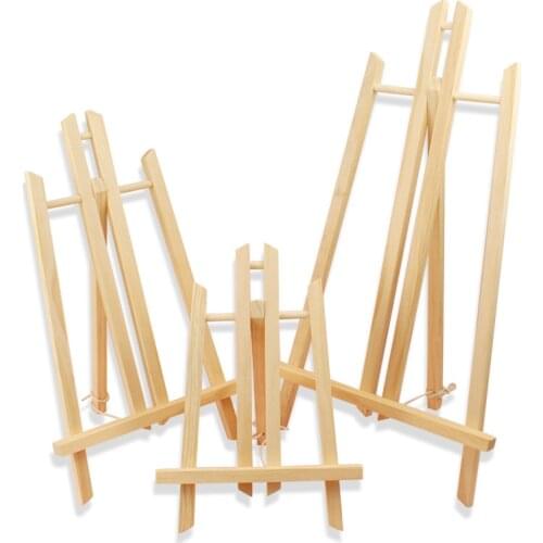 A4 A3 Beech Wood Table Easel For Artist Easel Painting Craft Wooden Stand For Party Decoration Art Supplies 30cm/40cm/50cm