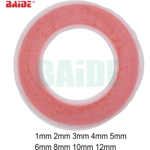 6mm-12mm * 25m Double Sided Acrylic Foam Adhesive Tape Choose Wide Free Shipping for Electronic Products 50pcs/lot