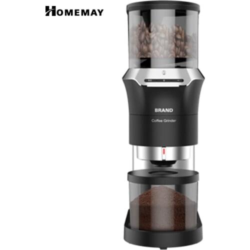 240g large capacity commercial electric bean grinder 220v burr coffee grinder
