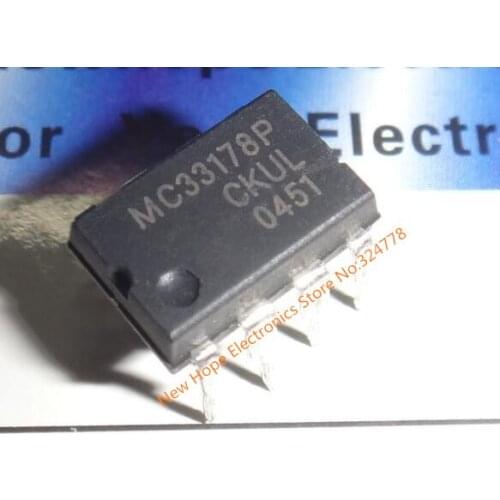 MC33178PG MC33178P DIP8 Operational amplifier chip